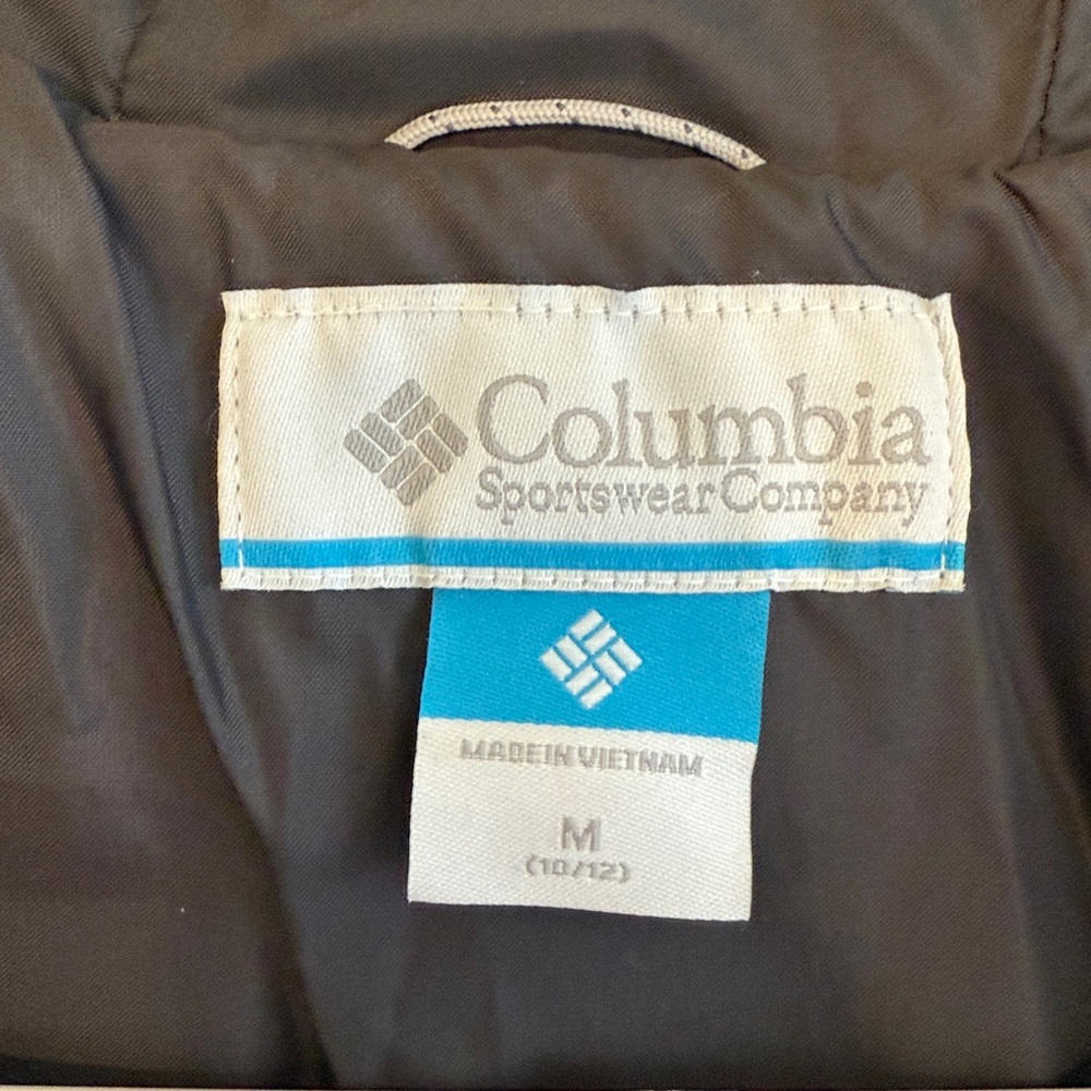 COLUMBIA Artic Blast Girls waterproof puffer coat M Medium - Picture 6 of 8